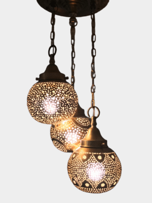 Moroccan Bronze Lantern